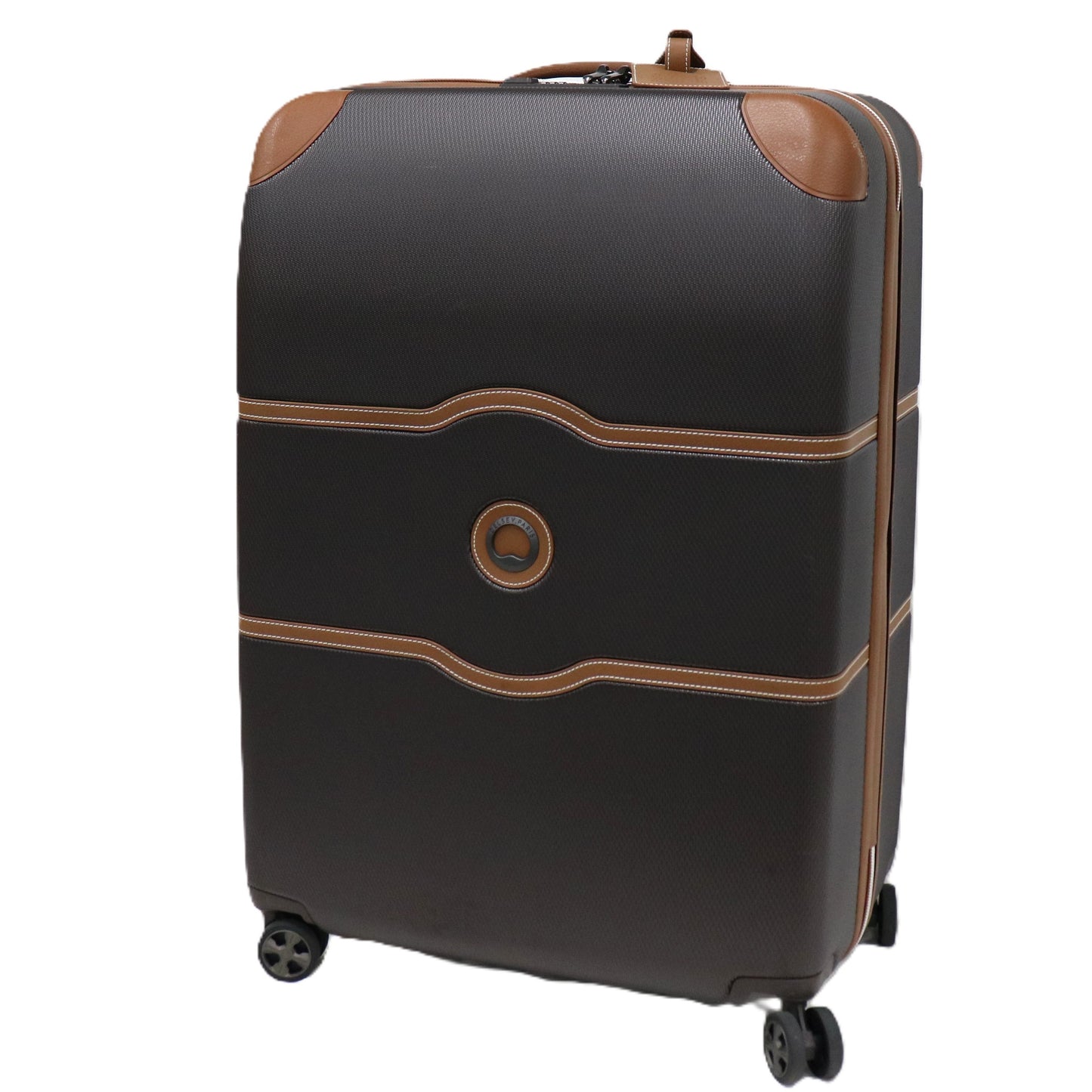 [8-10泊向けサイズ]DELSEY CHATELET AIR 2.0 Lサイズ(77cm) 110L ハード スーツケース delsey-chateletair77-br  ブラウン 整備済みアウトレット品 [中古(C)]