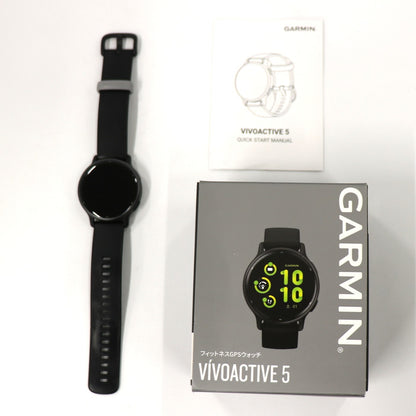 ガーミン(GARMIN) vivoactive 5 フィットネスGPSウォッチ ブラック vivoactive-5   整備済みアウトレット品 [中古(C)]