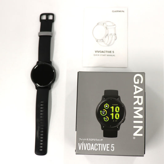 ガーミン(GARMIN) vivoactive 5 フィットネスGPSウォッチ ブラック vivoactive-5   整備済みアウトレット品 [中古(C)]