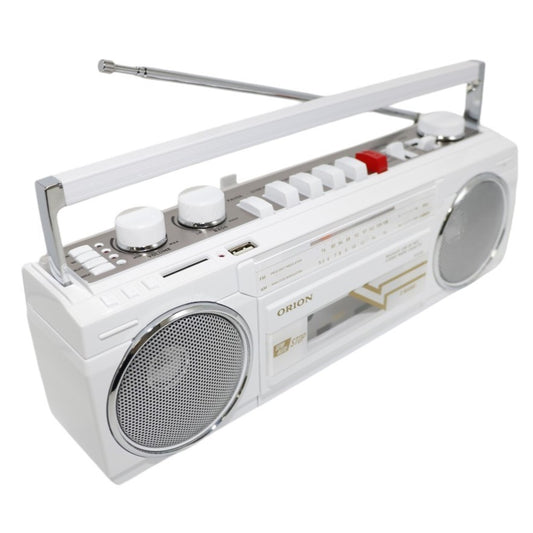 [中古(A)] オリオン(ORION) SCR-B3 Bluetooth搭載ステレオラジカセ ホワイト [非常に良い]