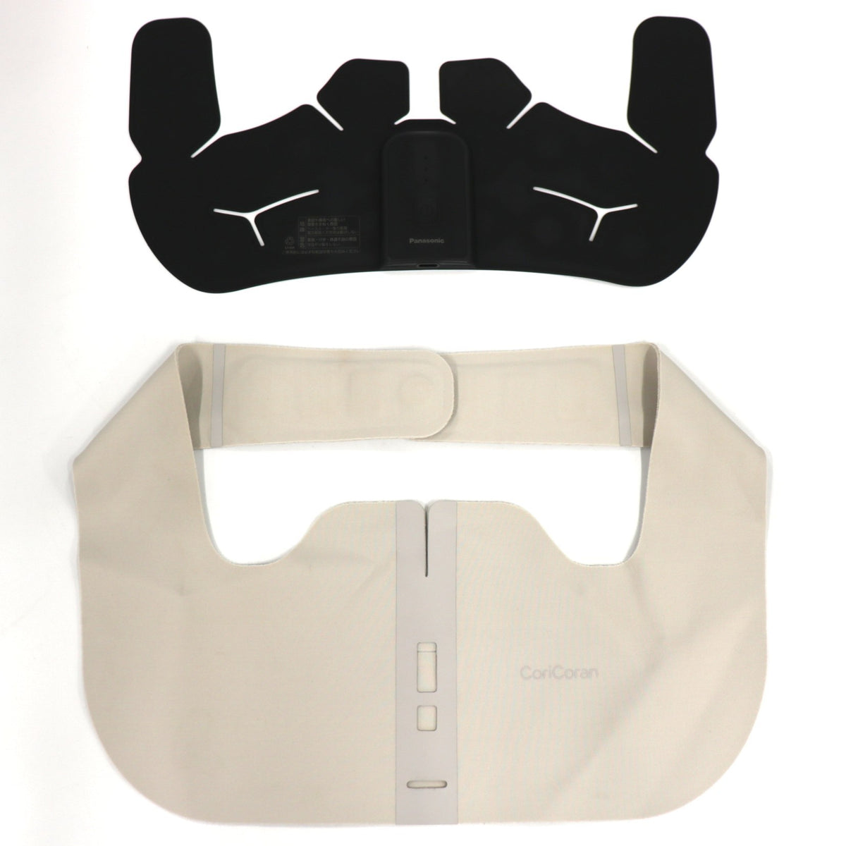 パナソニック 高周波治療器 コリコランワイド３Ｄ（肩専用）EW-RA560  ew-ra560-h  グレージュ 整備済みアウトレット品 [中古(C)]