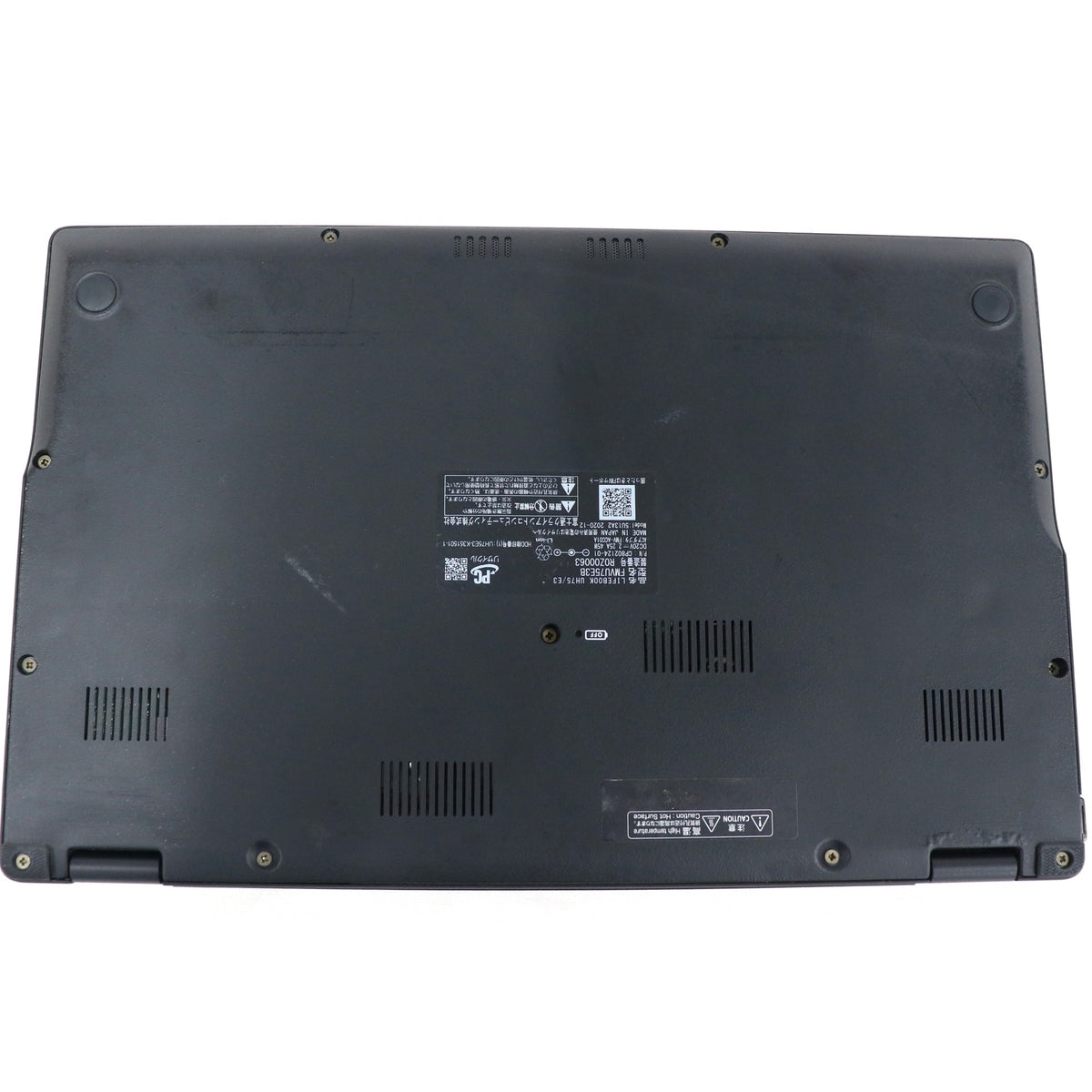 【Office非搭載 】富士通 ノートPC LIFEBOOK13.3 型 UH75/E3 256GB（Windows 10 Home 64bit） mvu75e3b   整備済みアウトレット品 [中古(C)]