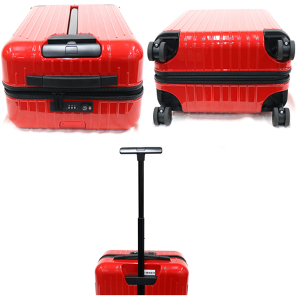 [1-3泊向けサイズ]リモワ Essential Lite Cabin Red 37L ハード スーツケース essential-lite-cabin-red  レッド 整備済みアウトレット品 [良い(B)]