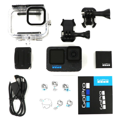 GoPro HERO12 Black(防水ハウジング付き)　hero12-black   整備済みアウトレット品 [中古(C)]