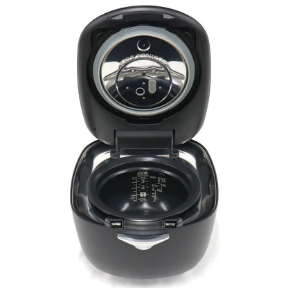 [中古(C)] [3.5合炊き] タイガー魔法瓶 土鍋ご泡火炊き JRX-G060 土鍋圧力IH式 炊飯器 jrx-g060kg エボニーブラックjrx-g060kg　[可]