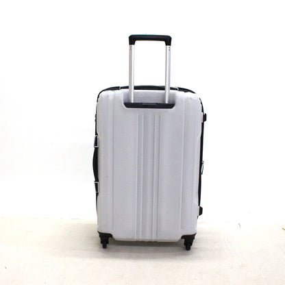 [3-5泊向けサイズ]LEGEND WALKER GRAND 5604 ブレイド・ウルトラライト 57L/拡張時64L ハードスーツケース 5604-59-whcb  ホワイトカーボン 整備済みアウトレット品 [中古(C)]