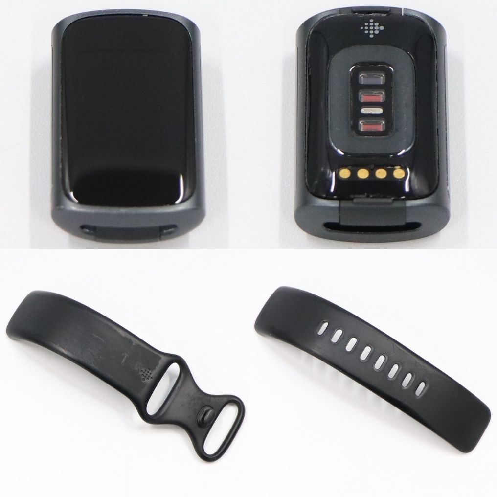 [中古(C)] Fitbit Charge5 GPS搭載フィットネストラッカー ブラック L/Sサイズ FB421BKBK-FRCJK fb421bkbk-frcjk　[可]