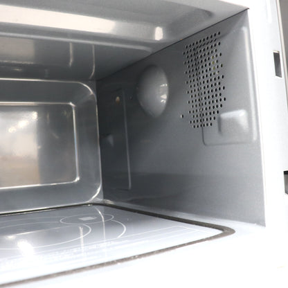 [18L]ツインバード センサー付フラット電子レンジ DR-F282 ブラック dr-f282  ブラック 整備済みアウトレット品 [良い(B)]