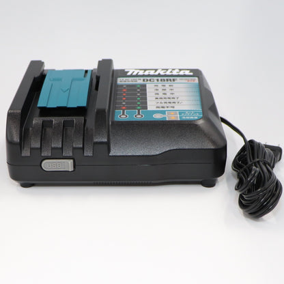 ［未使用(S)］マキタ 急速充電器DC18RF (USB端子付き) 18V/14.4V充電器 dc18rf