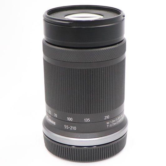 [中古(C)]CANON RF-S55-210mm F5-7.1 IS STM 望遠ズームレンズ ブラックrf-s55-210isstm-b　[可]