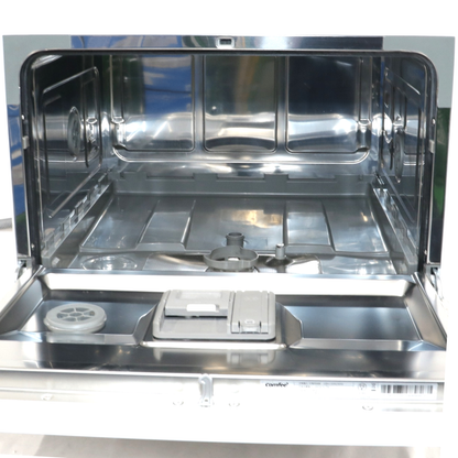 [中古(C)] [～食器30点]comfee‘ (コンフィー) 2WAY食器洗い乾燥機 WQP6-3608 工事不要 自動給水式 分岐水栓対応 5人分　comfee-wqp6-3608 comfee-wqp6-3608　[可]