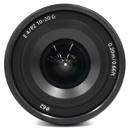 ソニー E PZ 10-20mm F4 G SELP1020G 広角ズームレンズ selp1020g   整備済みアウトレット品 [中古(B)]