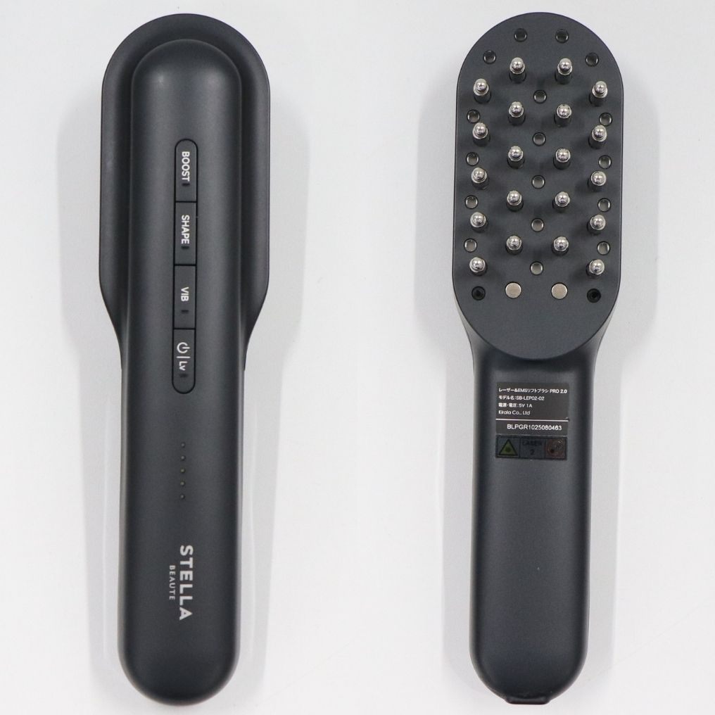 STELLA BEAUTE(ステラ ボーテ) レーザー&EMSリフトブラシ PRO 2.0 sb-lep02-g  モンサントグレー 整備済みアウトレット品 [良い(B)]