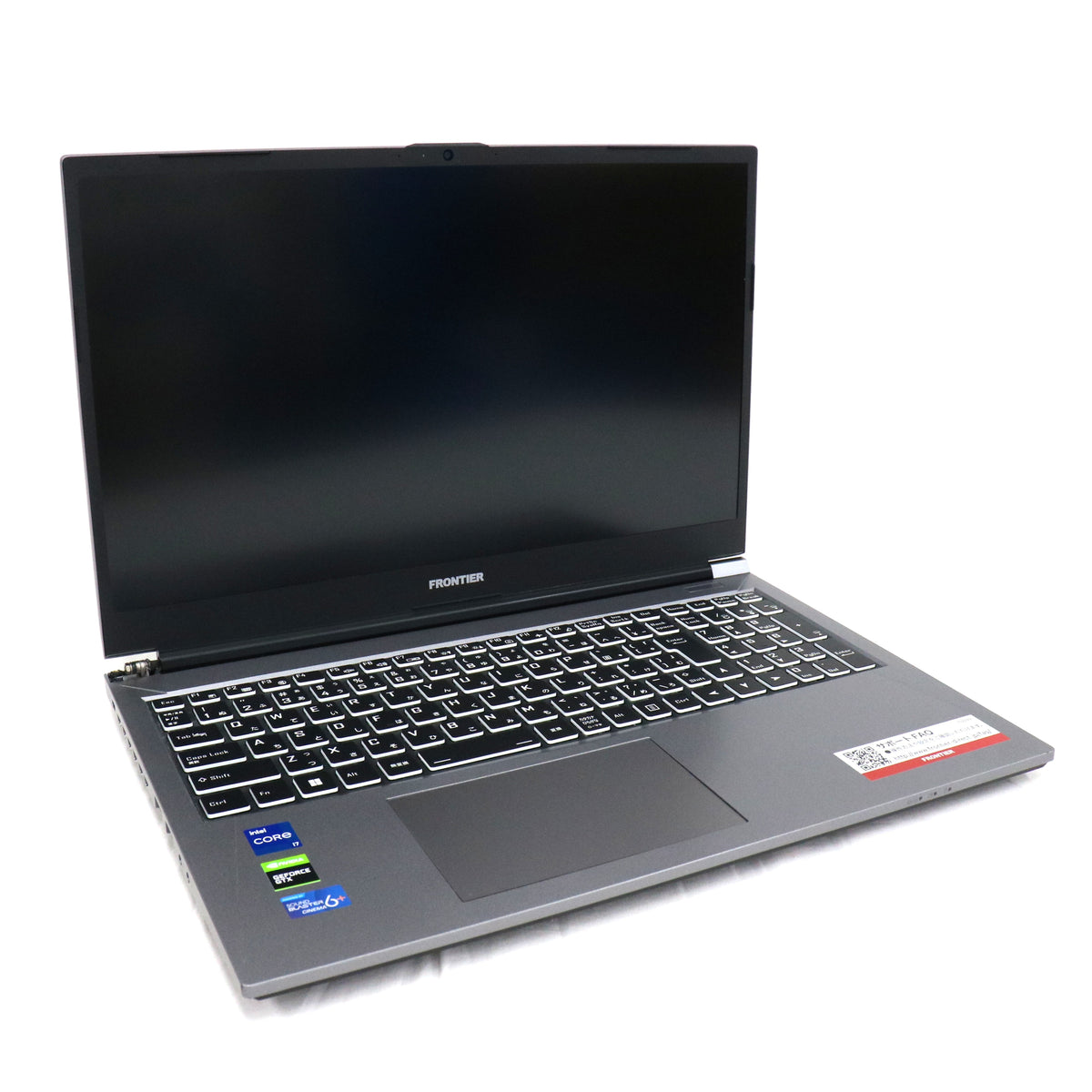 FRONTIER(フロンティア) ゲーミングノートパソコン FRLNA712/C frlna712-c   整備済みアウトレット品 [中古(C)]