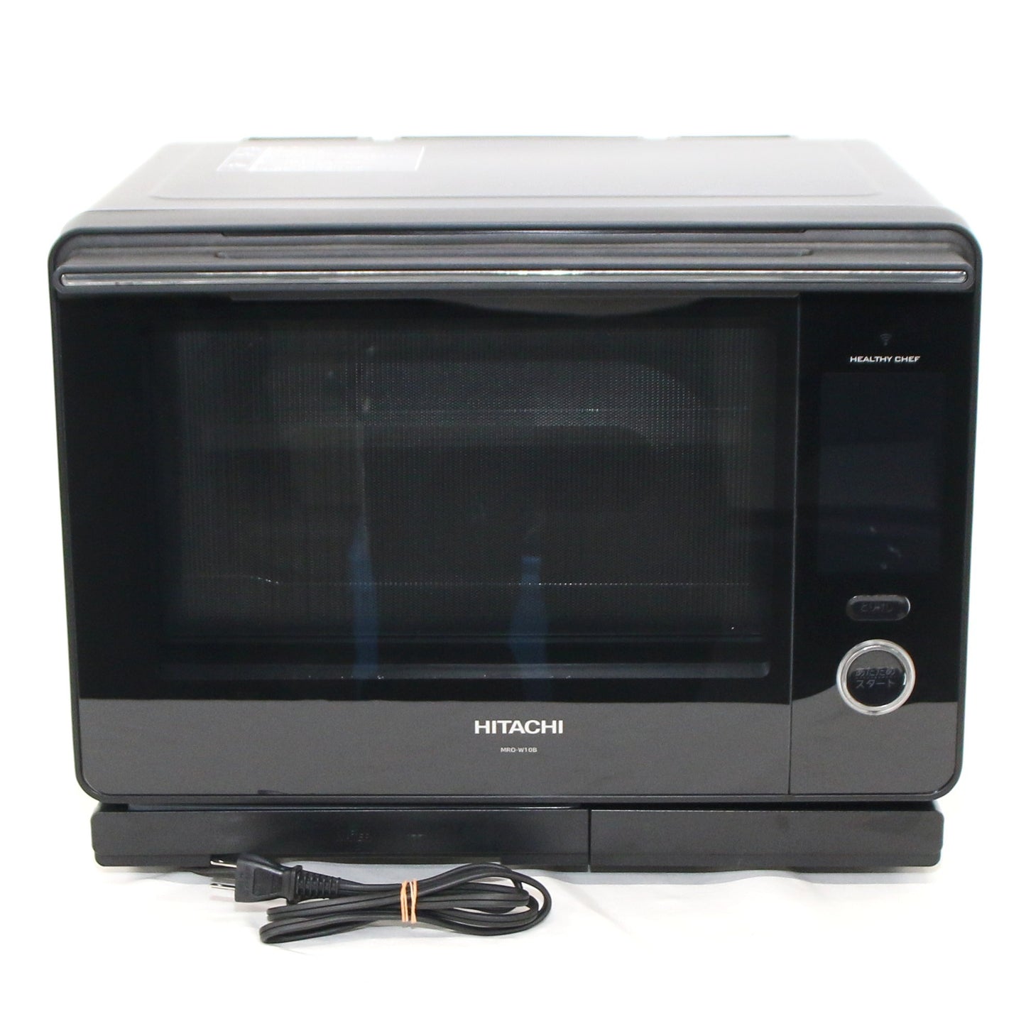 [中古(C)] [30L]日立 ヘルシーシェフ MRO-W10B オーブンレンジ　mro-w10b-k ブラックmro-w10b-k　[可]