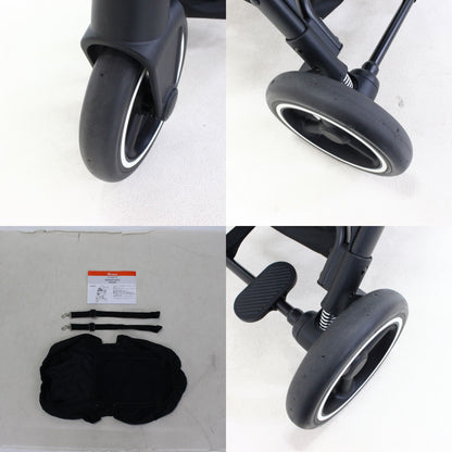 コンビ ペット用カート ルルテイル キャリー 4972990195164  マウナロアブラック 整備済みアウトレット品 [中古(C)]