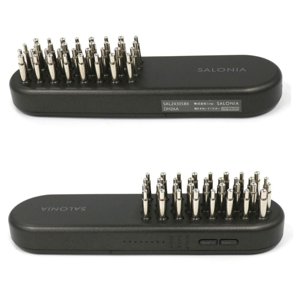 SALONIA（サロニア）EMS リフトブラシ 3Dケア sal24305bk   整備済みアウトレット品 [中古(A)]