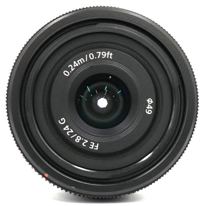 ソニー FE 24mm F2.8 G SEL24F28G 単焦点レンズ sel24f28g   整備済みアウトレット品 [良い(B)]