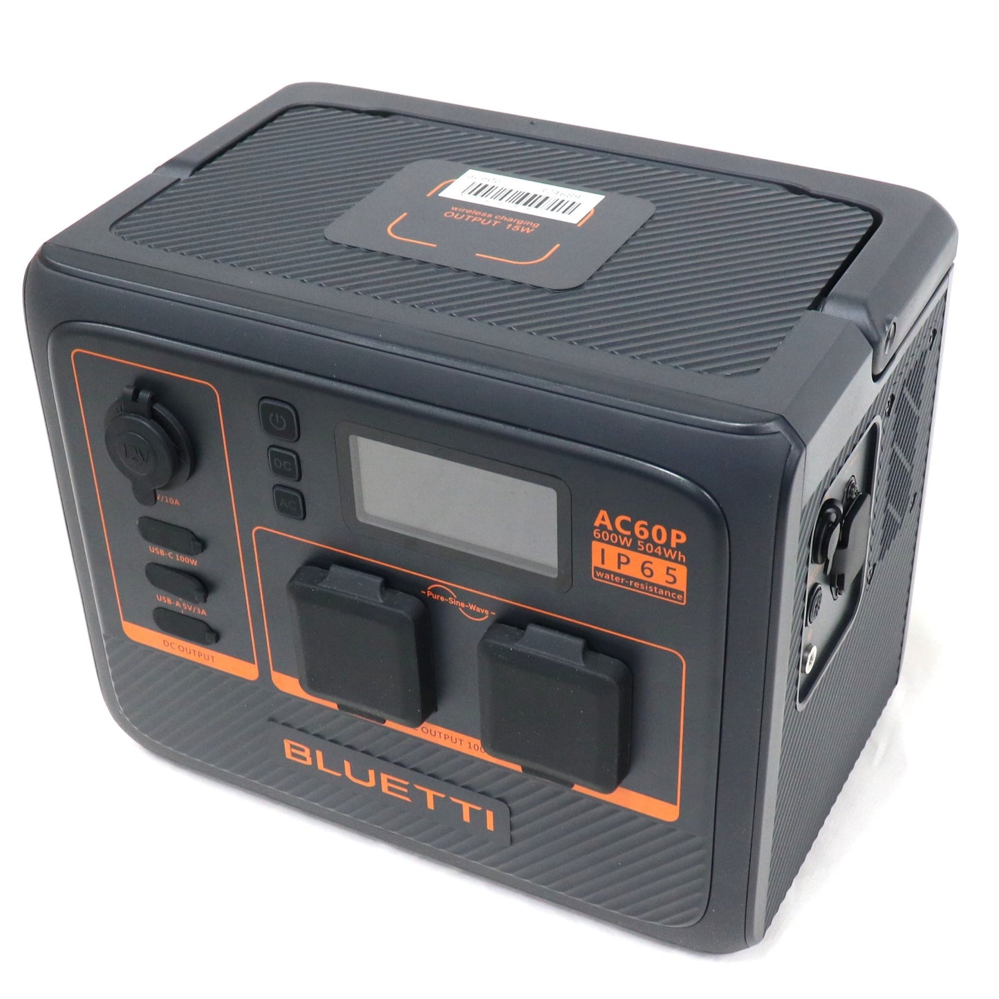 BLUETTI(ブルーティ) ポータブル電源 AC60P (560Wh)　ac60p   整備済みアウトレット品 [良い(B)]