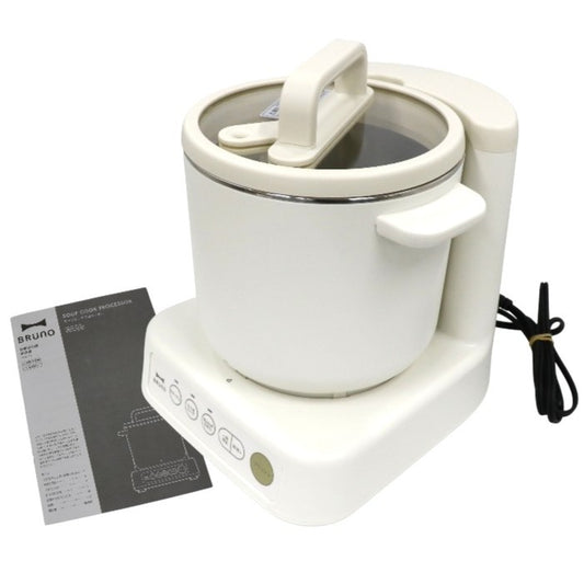 [中古(C)] ブルーノ スープクックプロセッサー BOE102 boe102-iv アイボリー[可]