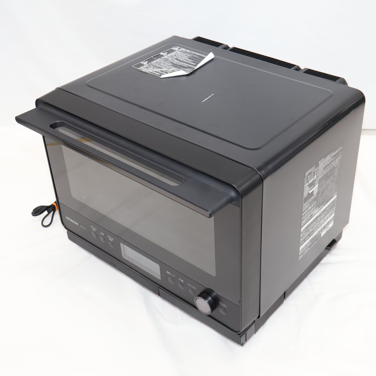 [30L]日立 ヘルシーシェフ MRO-W1B オーブンレンジ mro-w1b-k  ブラック 整備済みアウトレット品 [中古(C)]
