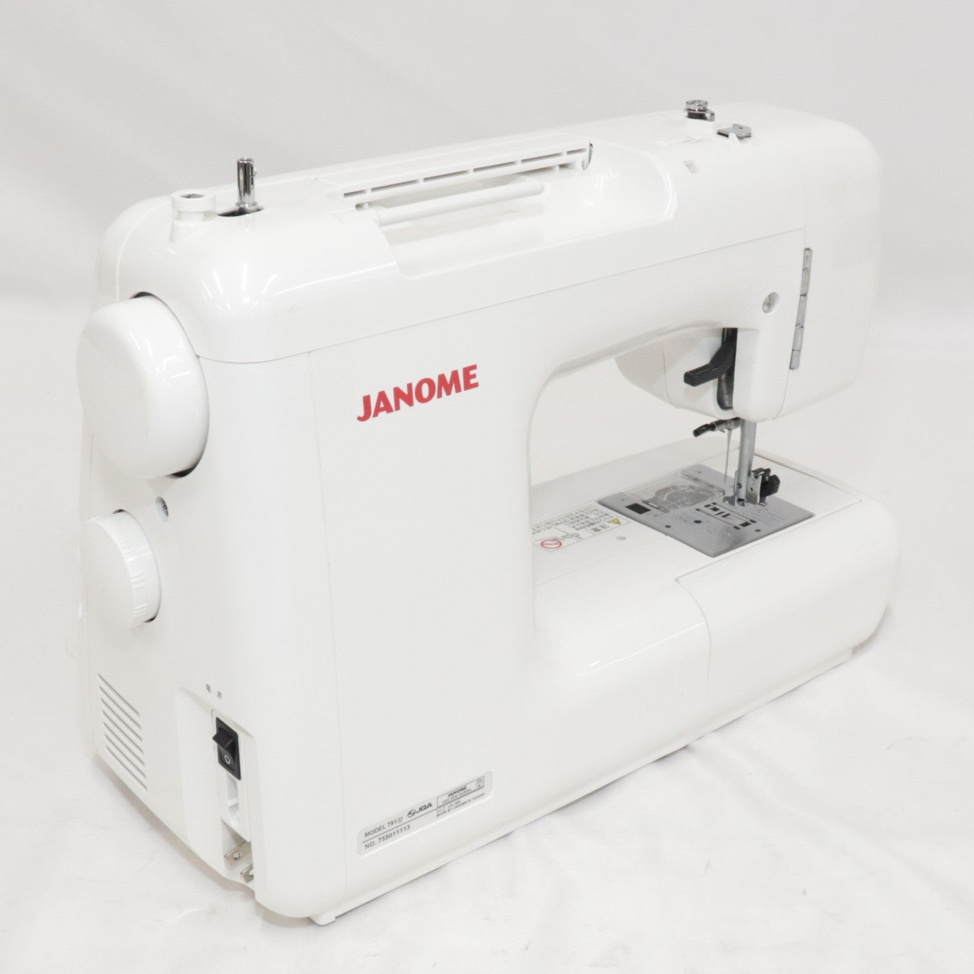 JANOME 電子ミシン 4470 自動糸調子・フットコントローラー付きタイプ