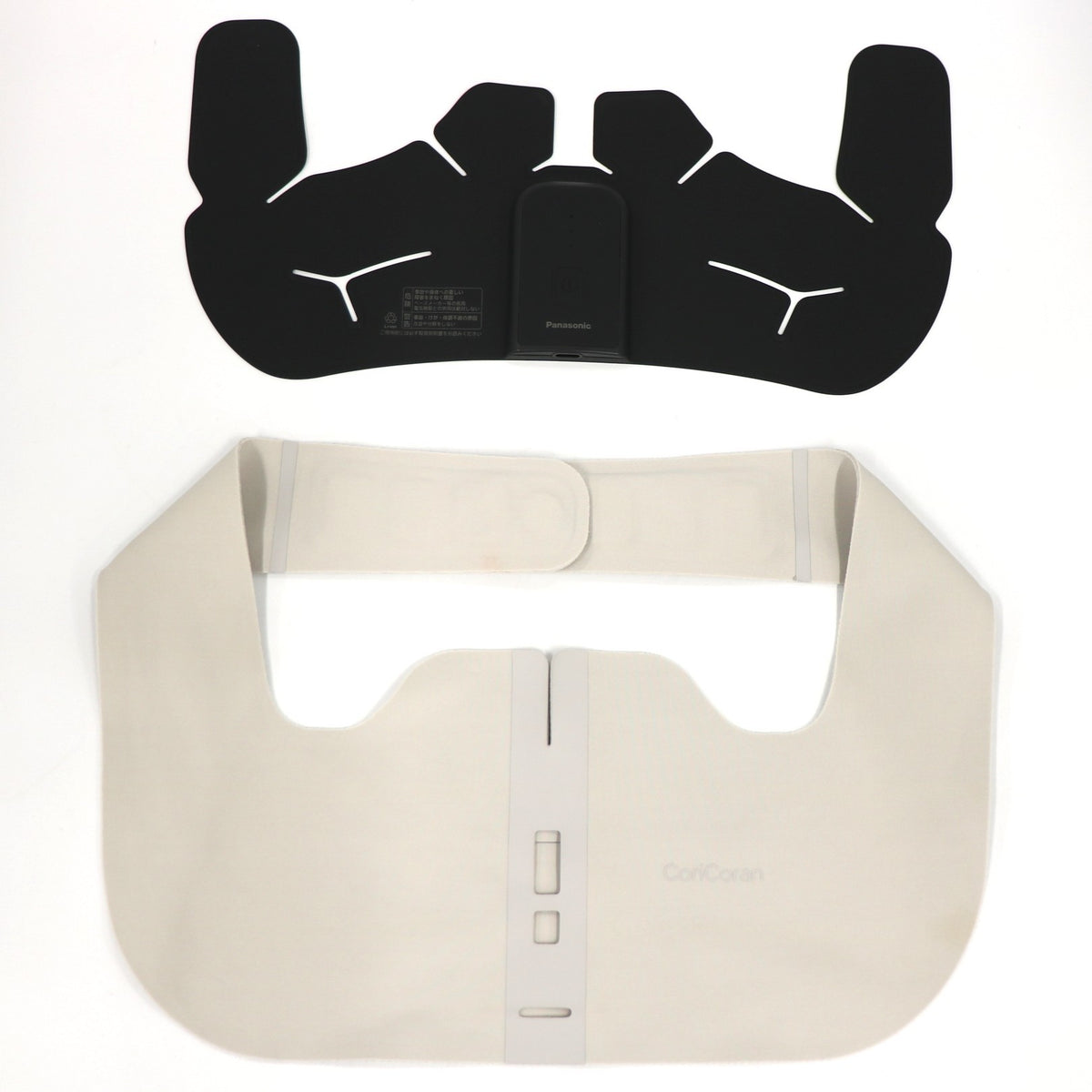 パナソニック 高周波治療器 コリコランワイド３Ｄ（肩専用）EW-RA560  ew-ra560-h  グレージュ 整備済みアウトレット品 [中古(C)]