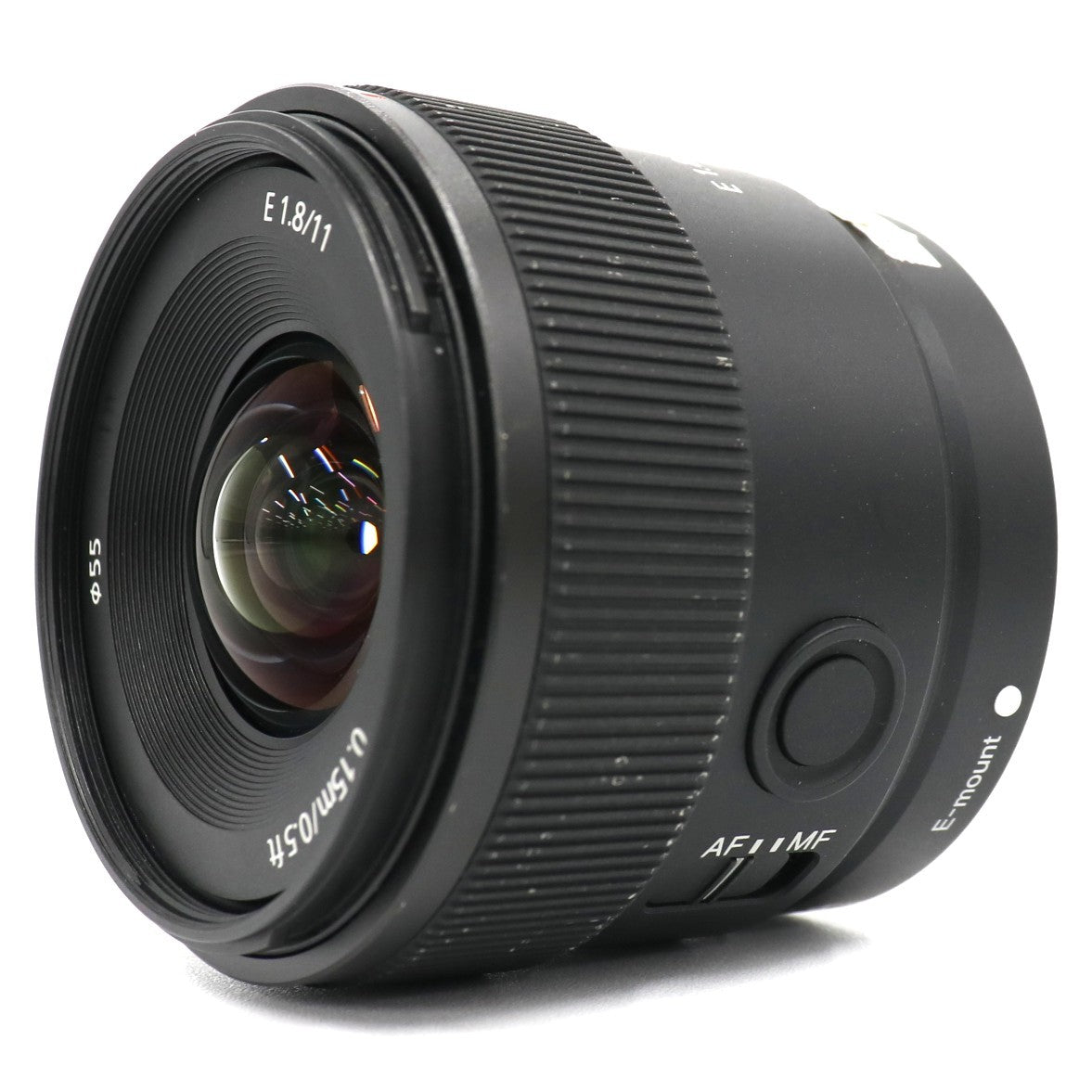 ソニー E 11mm F1.8 SEL11F18 大口径超広角単焦点レンズ sel11f18   整備済みアウトレット品 [良い(B)]