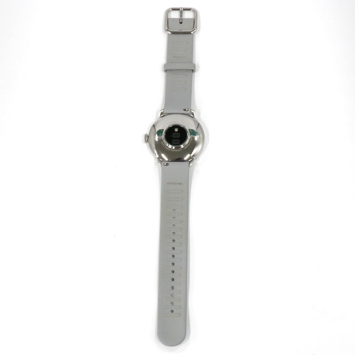 [中古(A)] Withings ScanWatch Light スマートウォッチ hwa11-model-w パールホワイト[非常に良い]