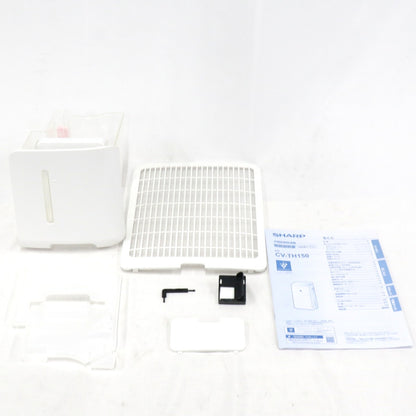 [中古(C)] シャープ ハイブリッド方式 衣類乾燥除湿機 プラズマクラスター25000 CV-TH150-W ホワイト系(木造〜14畳 / 鉄筋〜28畳)　cv-th150-w ホワイトcv-th150-w　[可]
