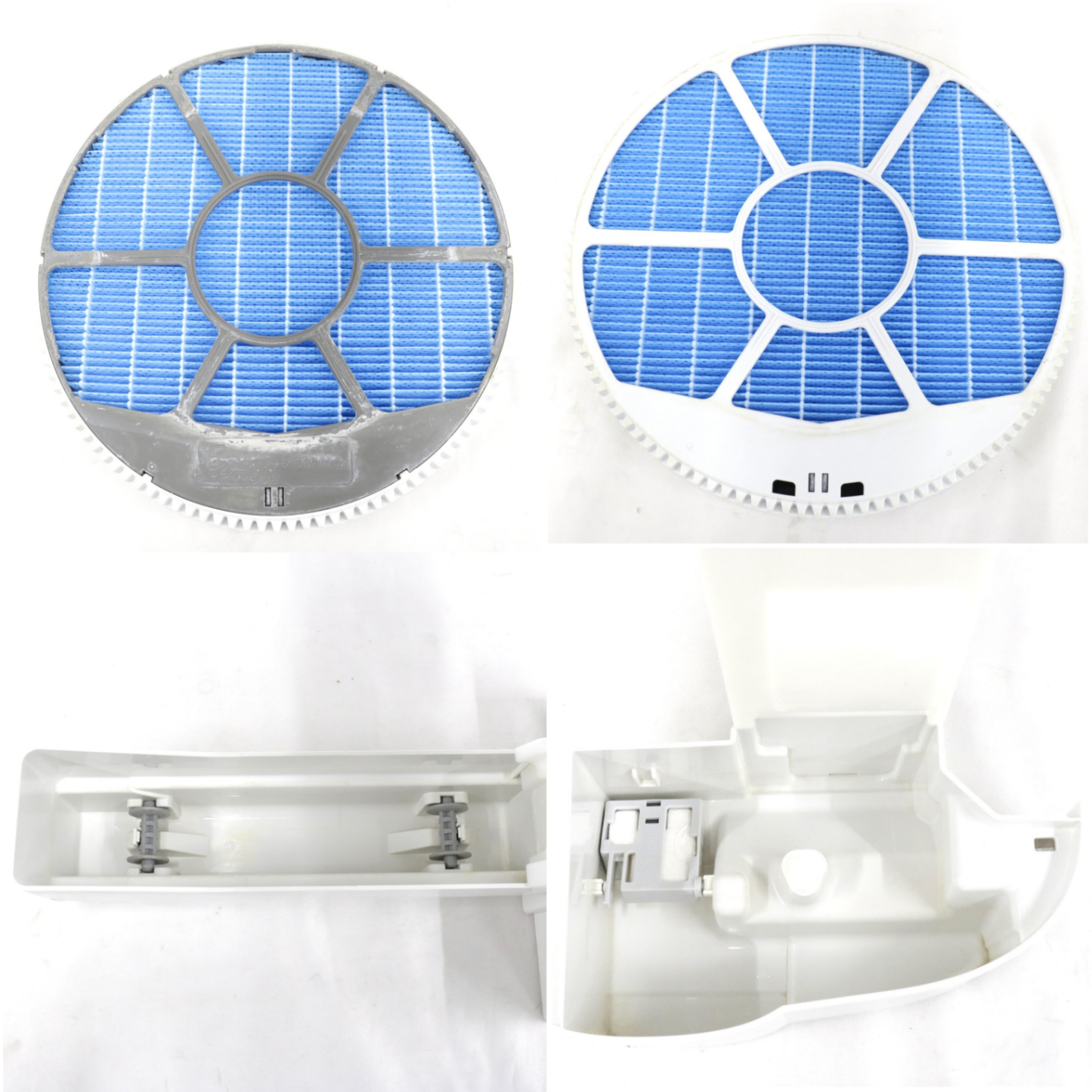 [中古(C)] シャープ 加湿空気清浄機 プラズマクラスター25000 KI-RS50(空気清浄〜23畳 / 加湿〜最大17畳) ki-rs50-w ホワイト [可]