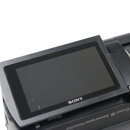 Sony デジタル4Kビデオカメラ FDR-AX45A バッテリー付属 fdr-ax45a-b  ブラック 整備済みアウトレット品 [良い(B)]