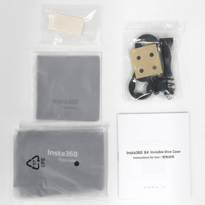 Insta360 X4 360度カメラ専用 見えない潜水ケース cinsbbmg   整備済みアウトレット品 ［未使用(S)