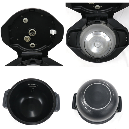 [中古(C)] シャープ ヘルシオ ホットクック KN-HW16G 2〜4人用 1.6L容量 kn-hw16g-b ブラックkn-hw16g-b　[可]