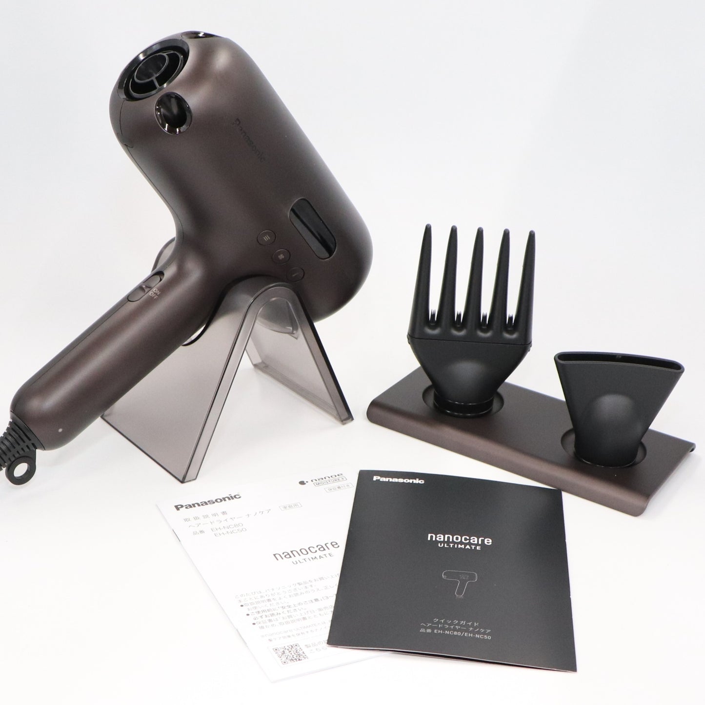 パナソニック ヘアードライヤー ナノケア アルティメイト EH-NC80　eh-nc80-t  オーセンティックブラウン 整備済みアウトレット品 [中古(C)]