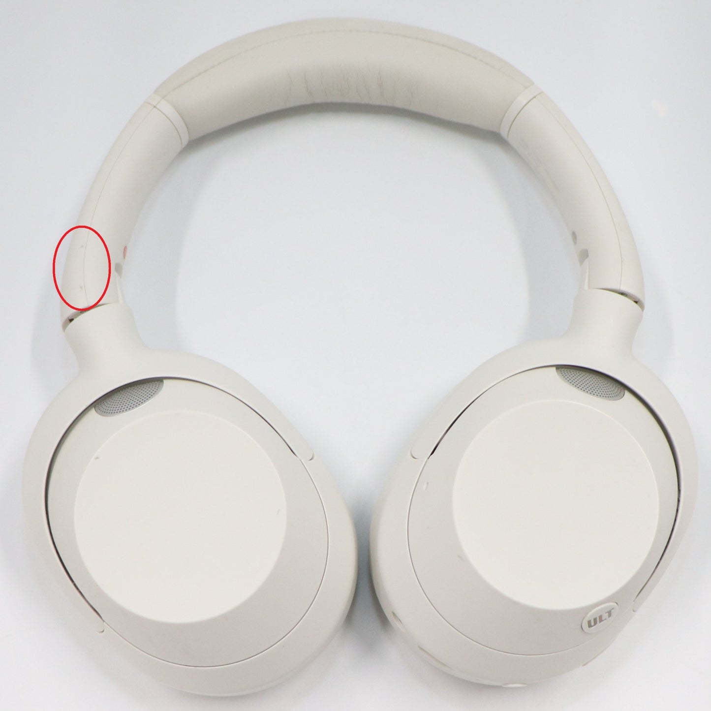 [中古(C)] ソニー ULT WEAR ワイヤレスノイズキャンセリングステレオヘッドセット オフホワイトultwear-w　[可]