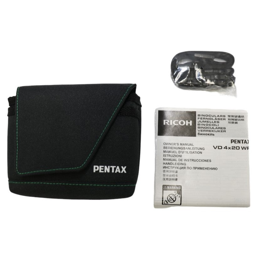 [中古(A)] [倍率4倍]リコー PENTAX VD 4×20 WP 防水双眼鏡  [非常に良い]