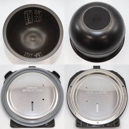 [中古(B)] [5.5合炊き] 東芝 炎匠炊き RC-10ZWV 真空圧力IH 炊飯器 ホワイト [良い]