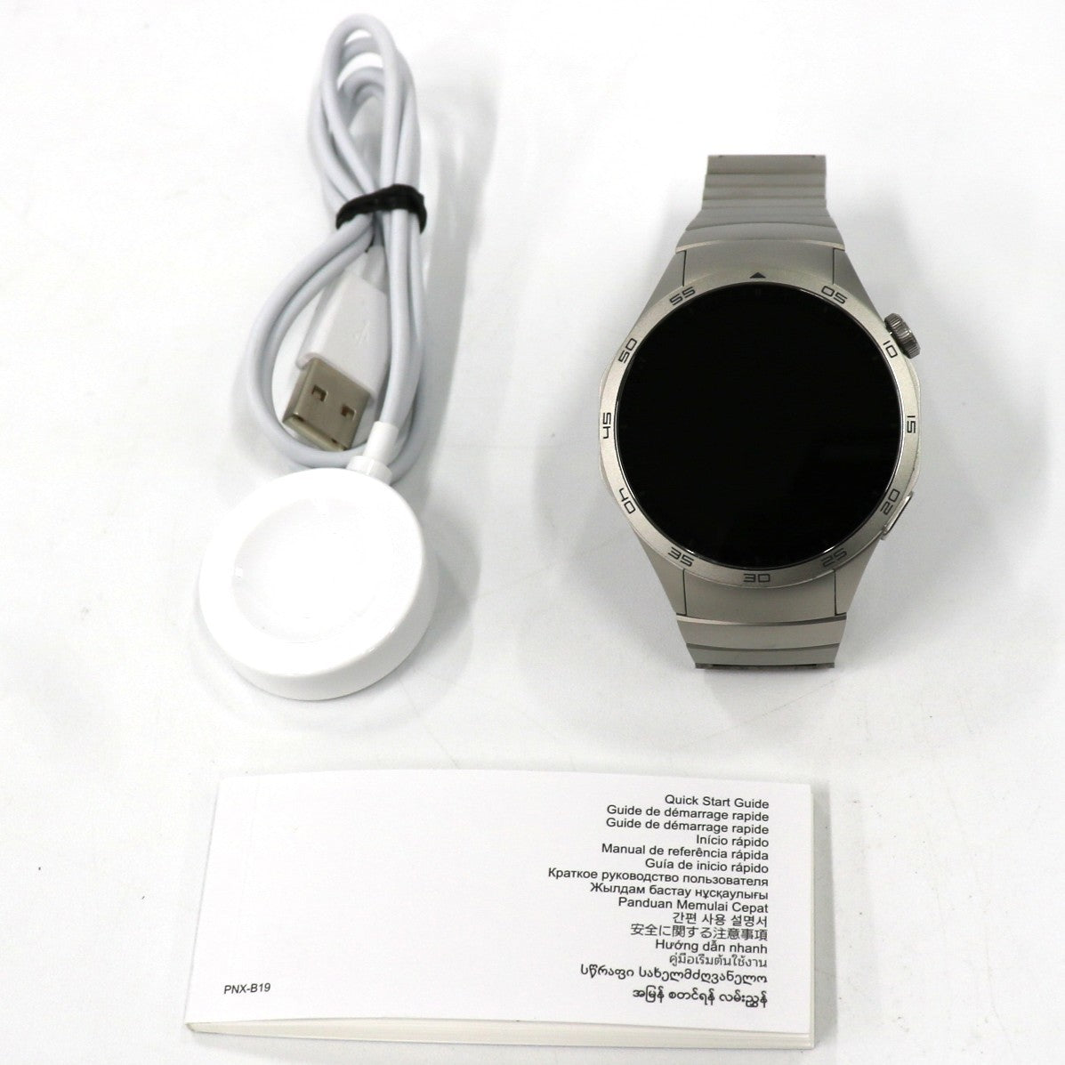HUAWEI(ファーウェイ)HUAWEI WATCH GT 4 スマートウォッチ 46mm グレー watchgt-4-46-g  整備済みアウトレット品 [中古(A)]