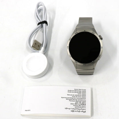 HUAWEI(ファーウェイ)HUAWEI WATCH GT 4 スマートウォッチ 46mm グレー watchgt-4-46-g  整備済みアウトレット品 [中古(A)]