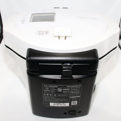 シャープ ヘルシオ ホットクック KN-HW24G 2〜6人用 2.4L容量　kn-hw24g-w  ホワイト 整備済みアウトレット品 [中古(C)]