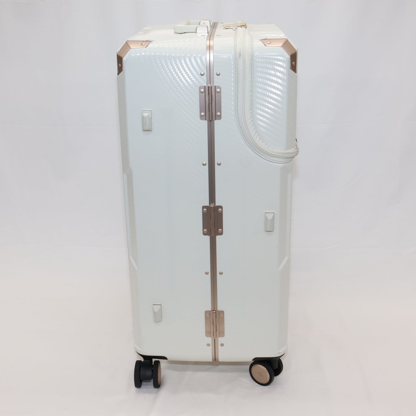 [8-10泊向けサイズ]LEGEND WALKER 5901 APOLLON アポロン 91L ハードスーツケース 5901-70-wh  ホワイト 整備済みアウトレット品 [中古(C)]