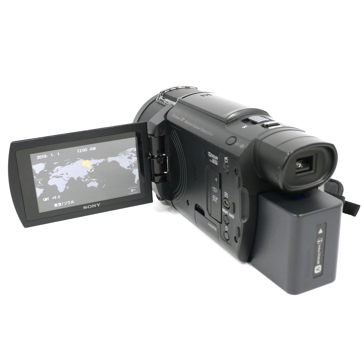 ソニー 4Kビデオカメラ FDR-AX60  fdr-ax60   整備済みアウトレット品 [中古(C)]