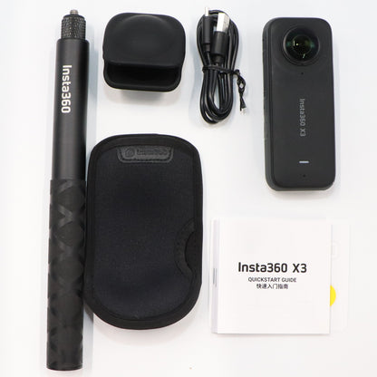 Insta360 X3 360度カメラ アクセサリーセット　insta360-one-x3   整備済みアウトレット品 [中古(C)]