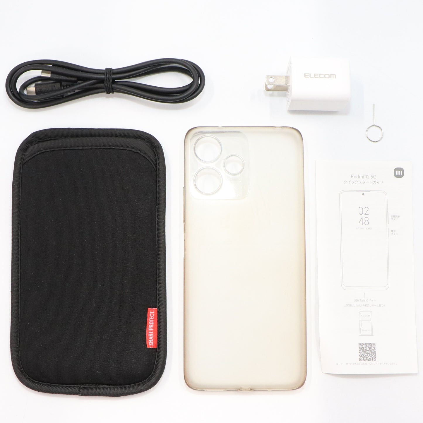 Xiaomi(シャオミ)Redmi 12 5G SIMフリー  redmi-12-mb  ミッドナイトブラック 整備済みアウトレット品 [中古(A)]