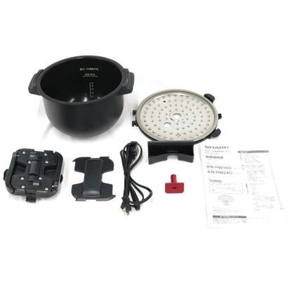 [中古(C)] シャープ ヘルシオ ホットクック KN-HW24G 2〜6人用 2.4L容量　kn-hw24g-r kn-hw24g-r　[可]