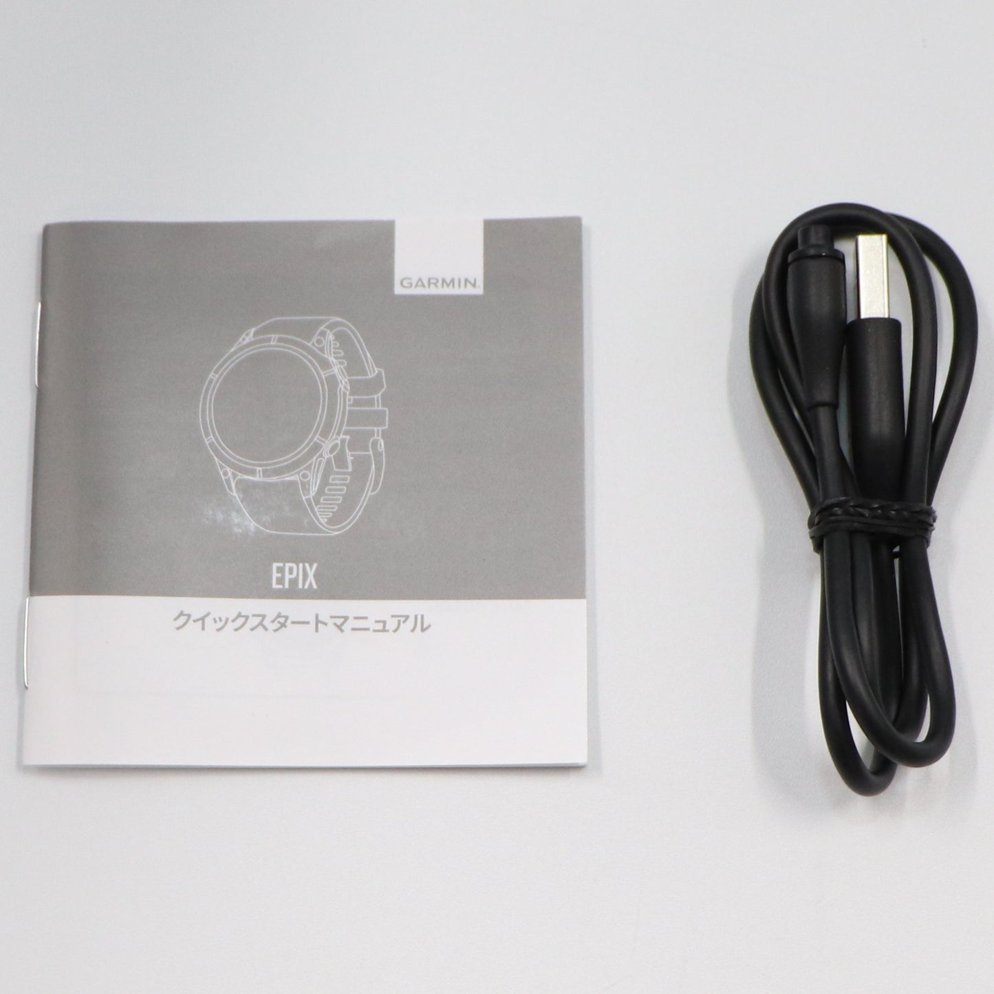 [中古(B)] ガーミン GARMIN epix Sapphire Carbon Gray DLC Ti / Black  [良い]