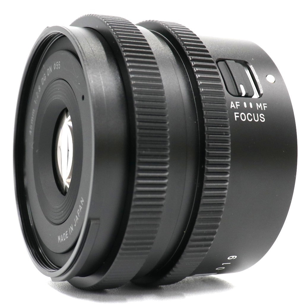 シグマ 45mm F2.8 DG DN Contemporary 単焦点レンズ (SONY Eマウント) 360658  sigma-45mm-f28-e   整備済みアウトレット品 [中古(A)]