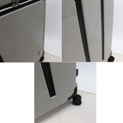 [1-3泊向けサイズ]LEGEND WALKER 6031 フィット 24L/拡張時55L ハードスーツケース 6031-60-be  グレイッシュベージュ 整備済みアウトレット品 [良い(B)]