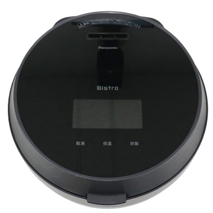 [中古(B)] [5.5合炊き] パナソニック 可変圧力IHジャー炊飯器 ビストロ Vシリーズ SR-V10BB sr-v10bb-k ブラック [良い]